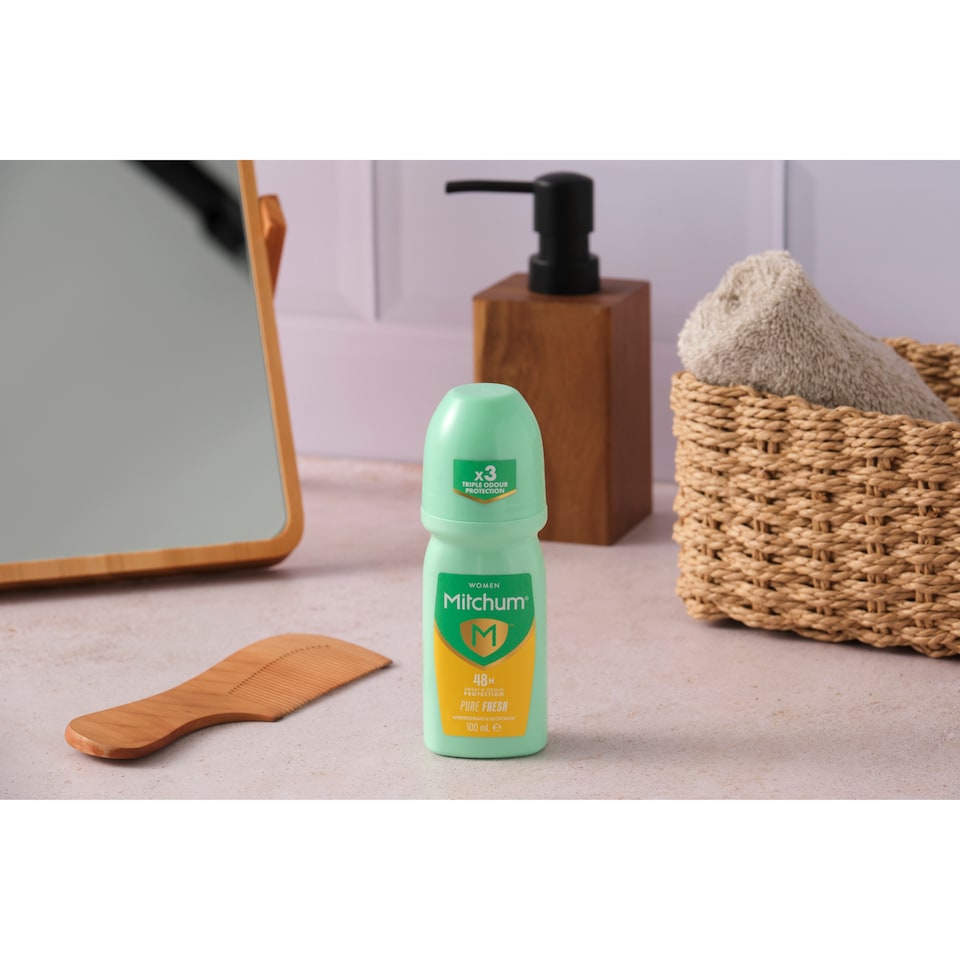 image 1 of Mitchum Pure Fresh Roll On 100Ml