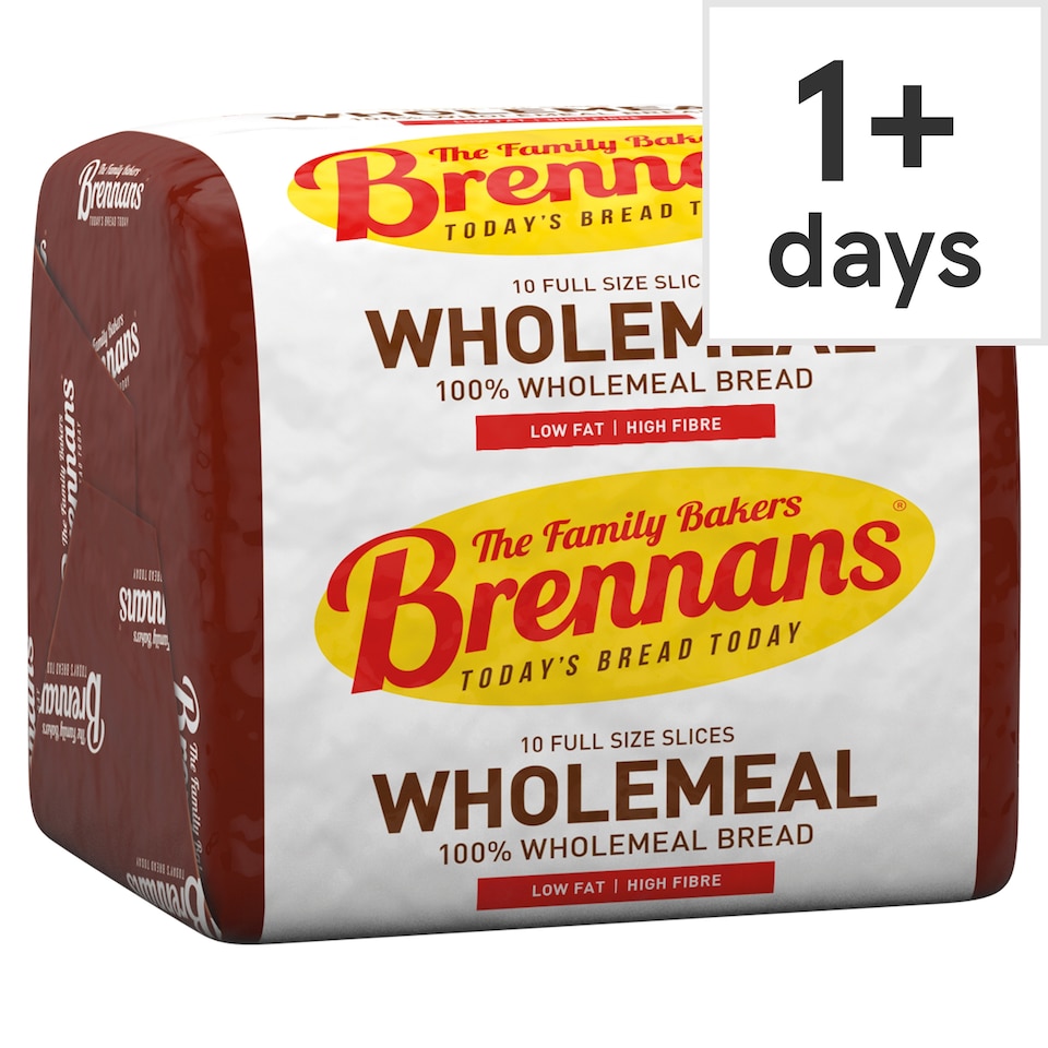 Brennans Wholemeal Half Pan 390g