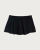 image 4 of F&F Contour Wrap Front Bikini Skirt in Black