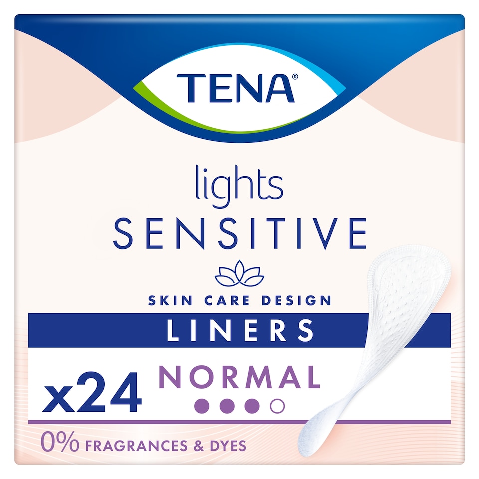 image 1 of TENA Lights Incontinence Liners 24 pack