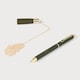 image 3 of Paperchase Full Bloom Pen & Bookmark Set