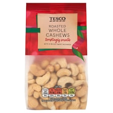 Tesco Roasted Cashews 200G