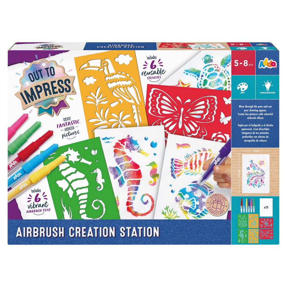 Addo Out to Impress Airbrush kreatív készlet  1. kép