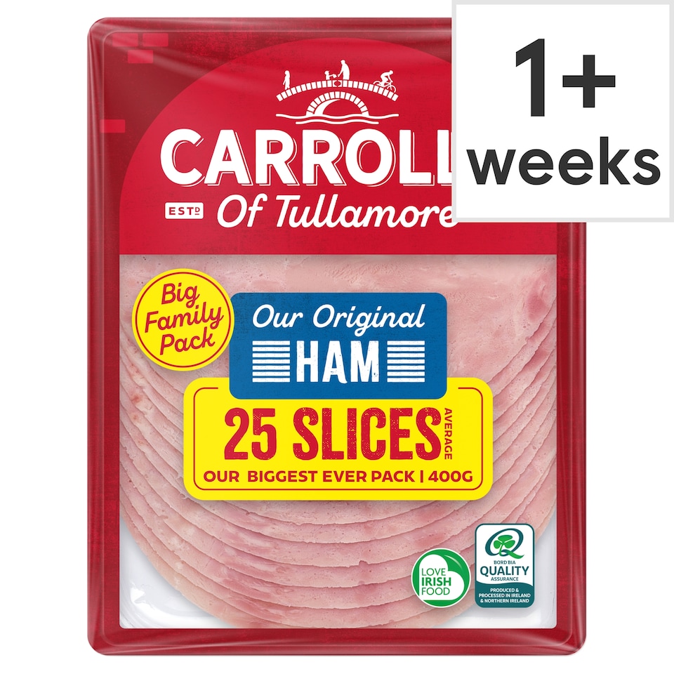 Carroll's of Tullamore Big Family Pack Traditional Ham 400g