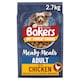 image 1 of Bakers Meaty Meals Adult Dry Dog Food Chicken 2.7kg
