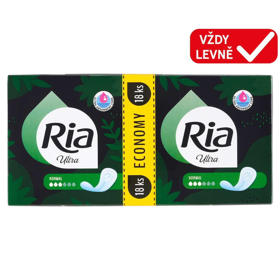 Obrázek 1 pro produkt Ria Ultra Normal vložky 18 ks
