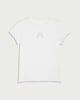 image 4 of F&F Girls Cotton Rich Rainbow Embroidered T-Shirt in Cream
