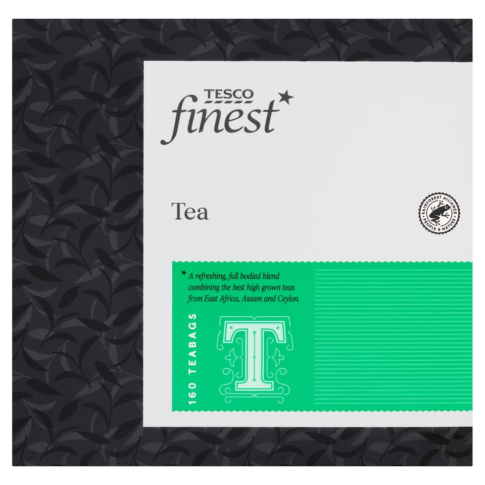 Tesco Finest Tea 160 Teabags 500g