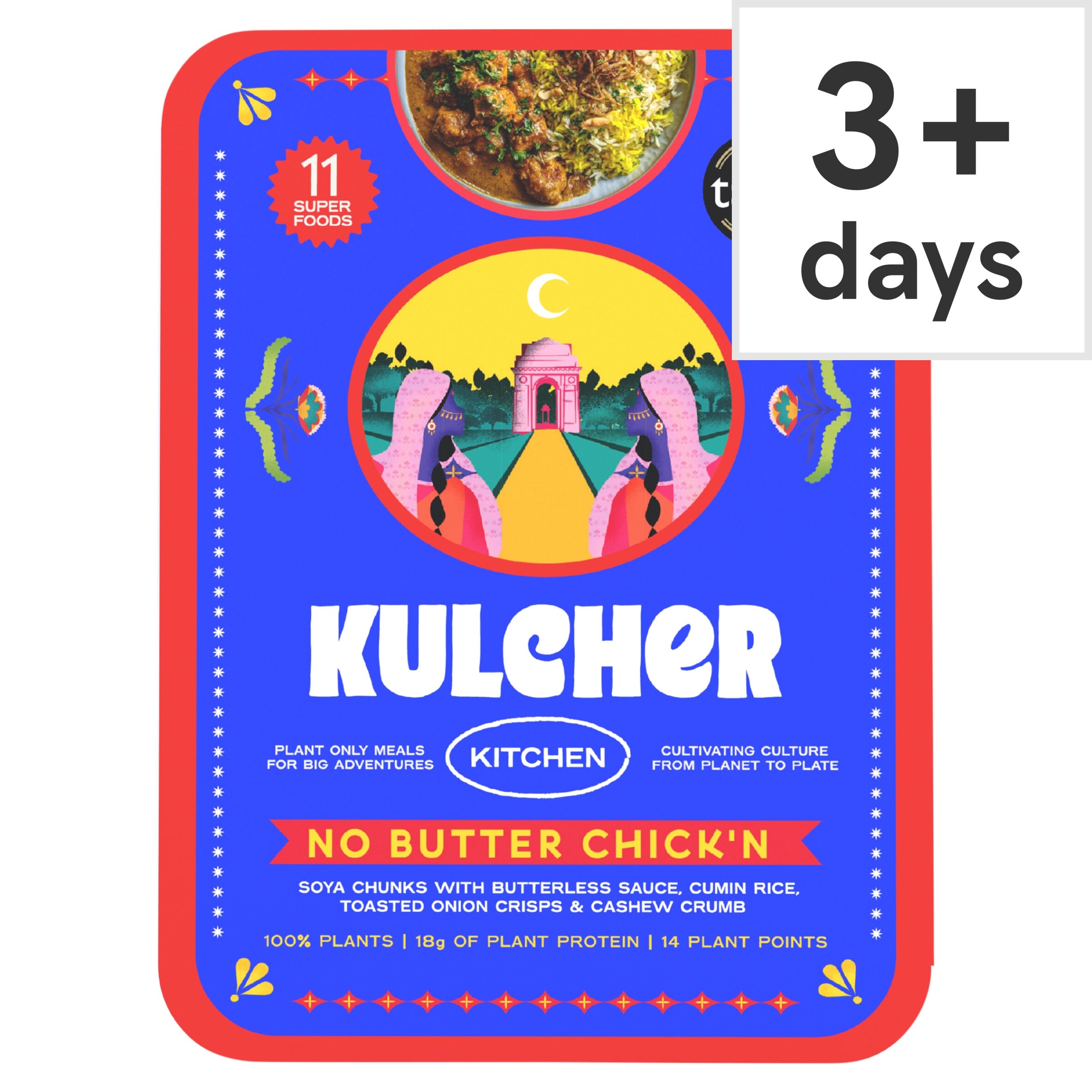 Kulcher Kitchen No-Butter Chick’n with Cumin Rice 360g