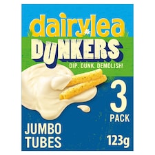 Dairylea Dunkers Jumbo Tubes Cheese Snacks 3x41g