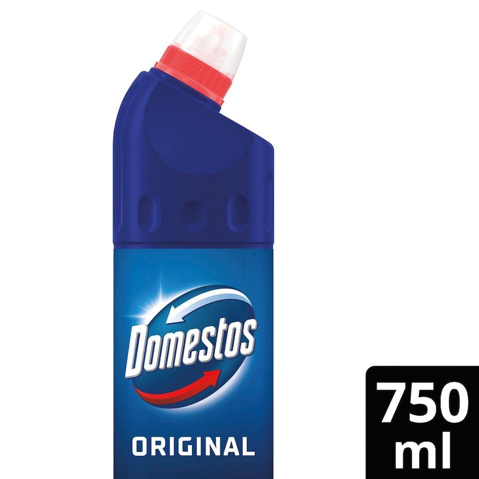 image 1 of Domestos Thick Bleach Original Toilet & Bathroom Cleaner 750ml