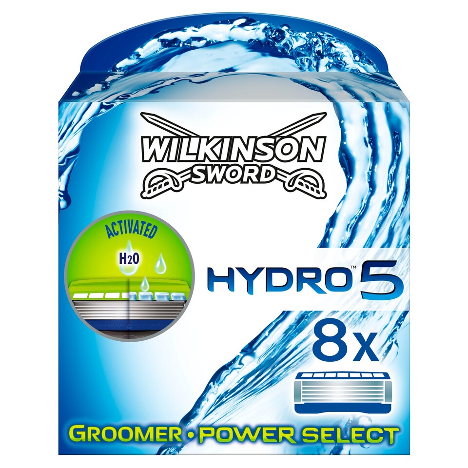 Wilkinson Sword Hydro Power Select Razor Blades 8 Pack