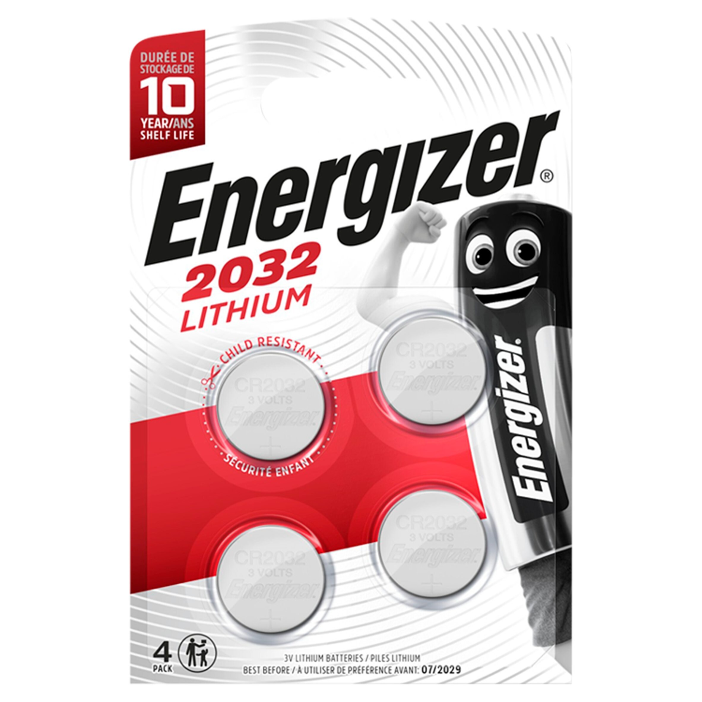 Energizer Cr2032 4 Pack - Tesco Groceries