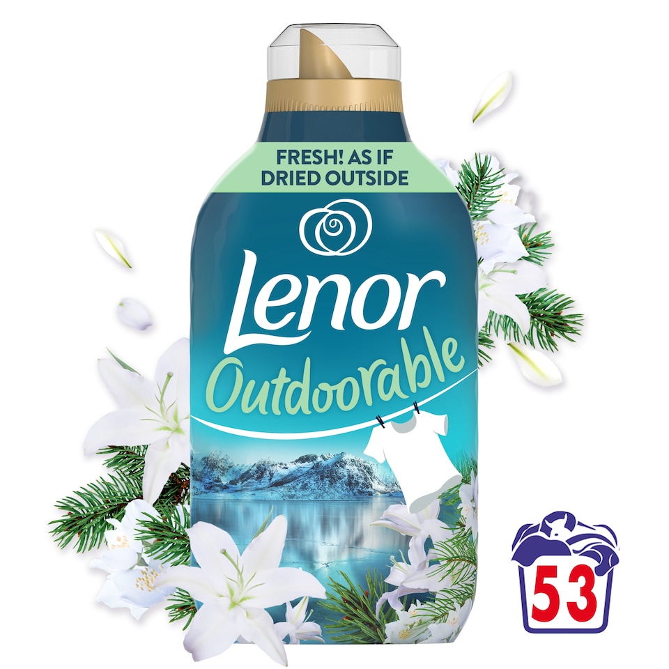 image 1 of Lenor Outdoorable Northern Solstice Fabric Conditioner 53 Washes 742ml