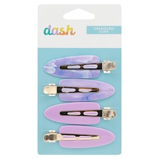 DASH 4 Pack Creaseless Clips