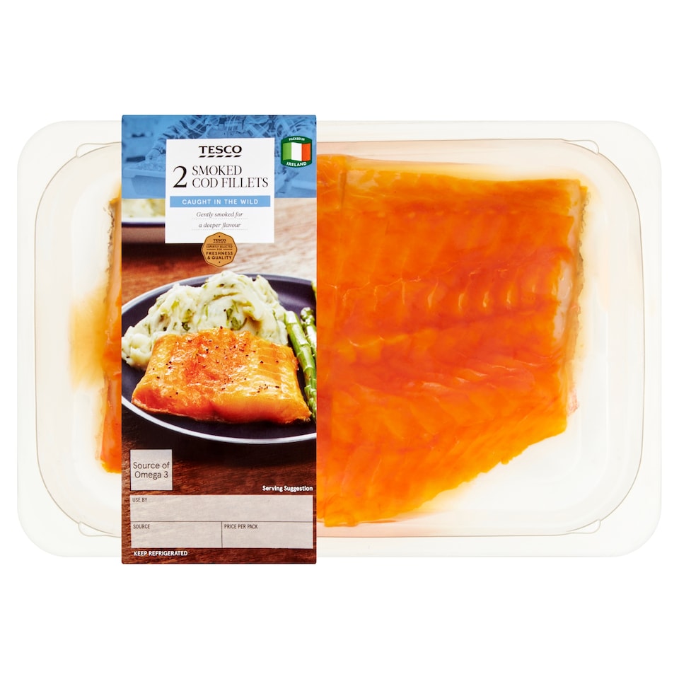Tesco Smoked Cod 250G