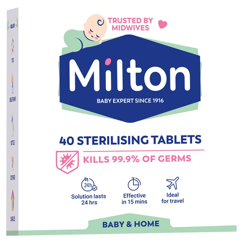 Milton 40 Sterilising Tabs 160G