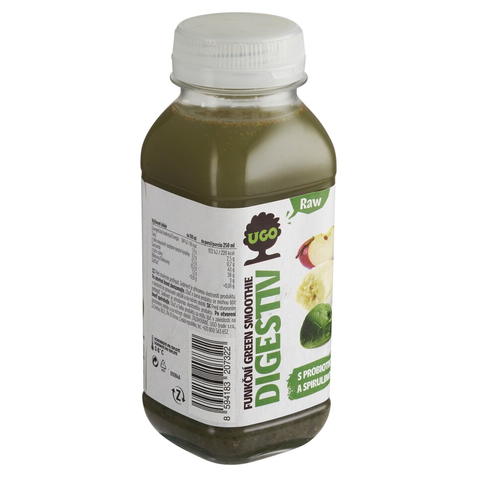 Ugo Digestiv Green funkční smoothie 250ml
