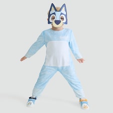 Bluey 2-Piece Fancy Dress Costume in Blue