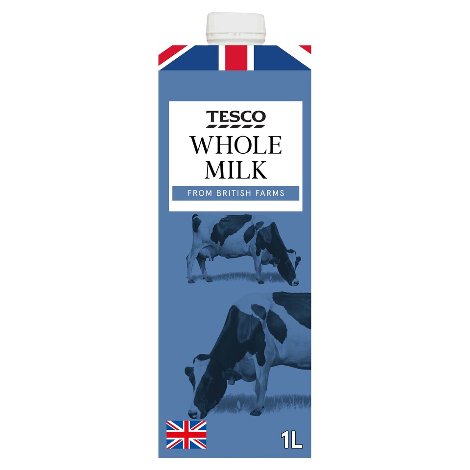 Tesco British Whole Milk Longlife Uht 1 Litre