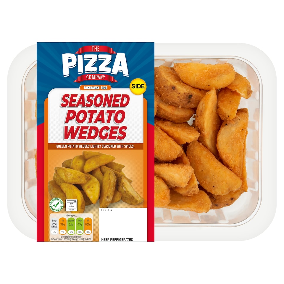 The Pizza Company Seasoned Potato Wedges 300G