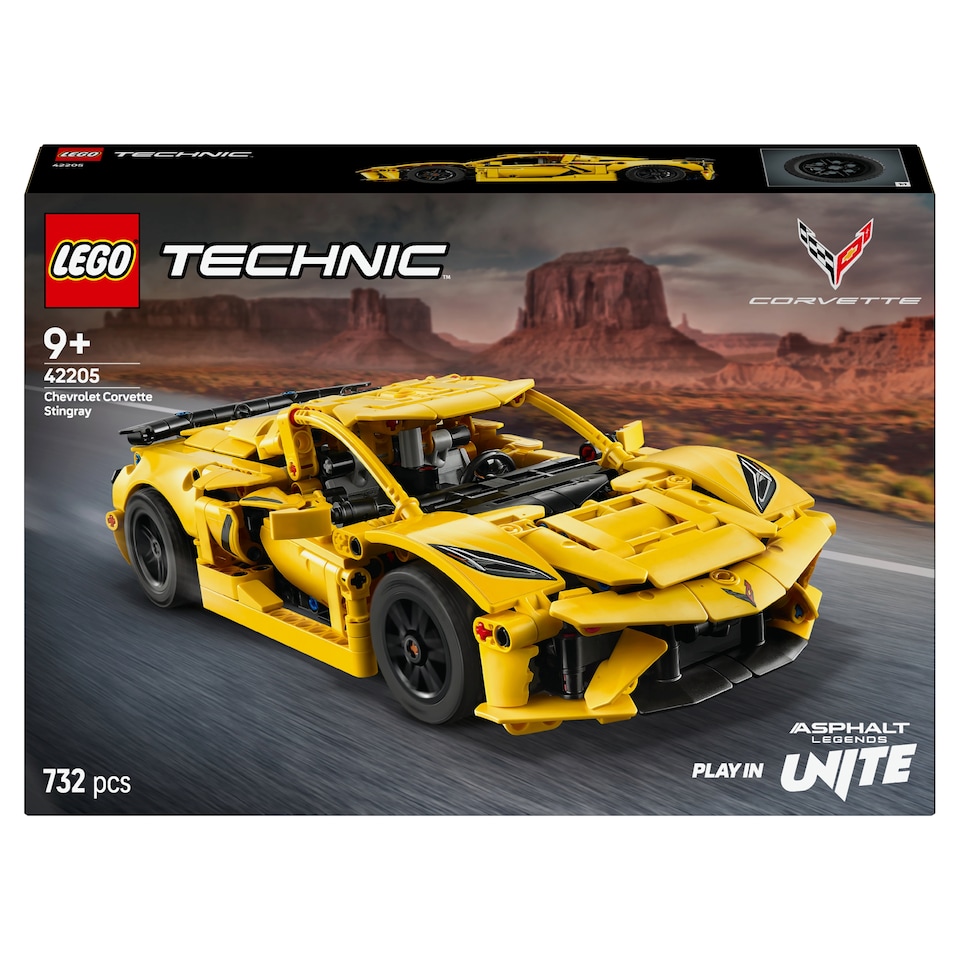 LEGO Technic 42205 Chevrolet Corvette Stingray  1. kép