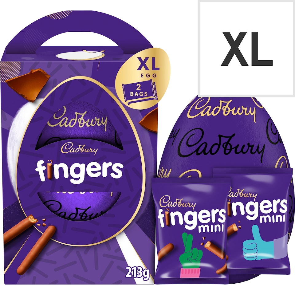 Cadbury Dairy Milk Fingers Easter Egg 213g