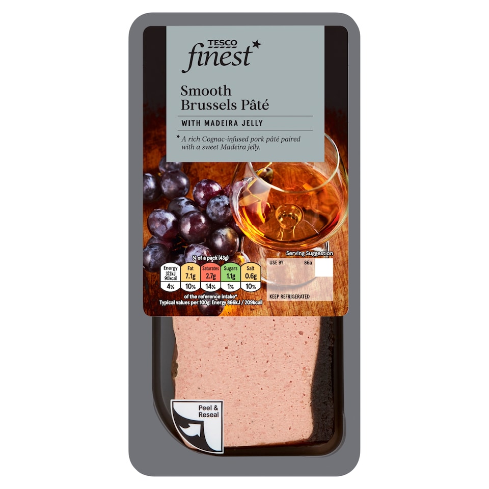 Tesco Finest Brussels Pate 170G