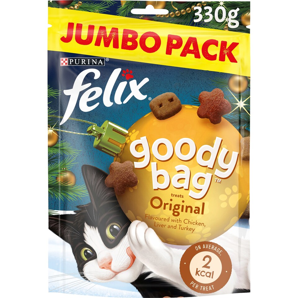 image 1 of Felix Goody Bag Original Mix Cat Treats 330G