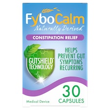 FyboCalm Constipation Relief Capsules & Tablets 30s