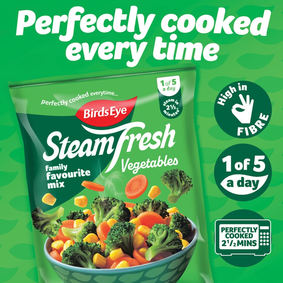 image 1 of Birds Eye Steamfresh Family Favourite Mix 540g