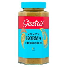 Geeta's velvety Korma Cooking Sauce 340g