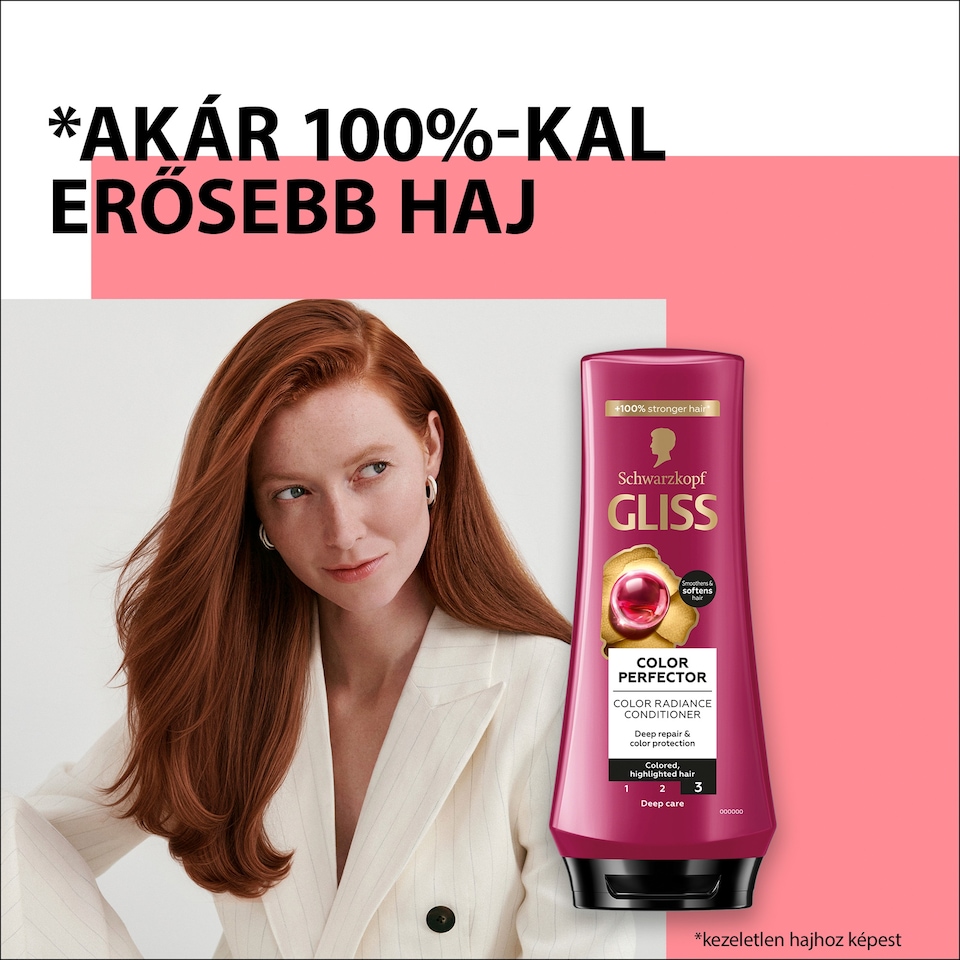 Gliss Color Perfector hajbalzsam hyaluronnal és vörösáfonya-kivonattal  200 ml  1. kép