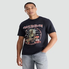 Iron Maiden Pure Cotton T-Shirt in Black