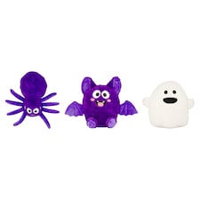 Tesco Halloween Ghost / Bat / Spider Character Plush Asst