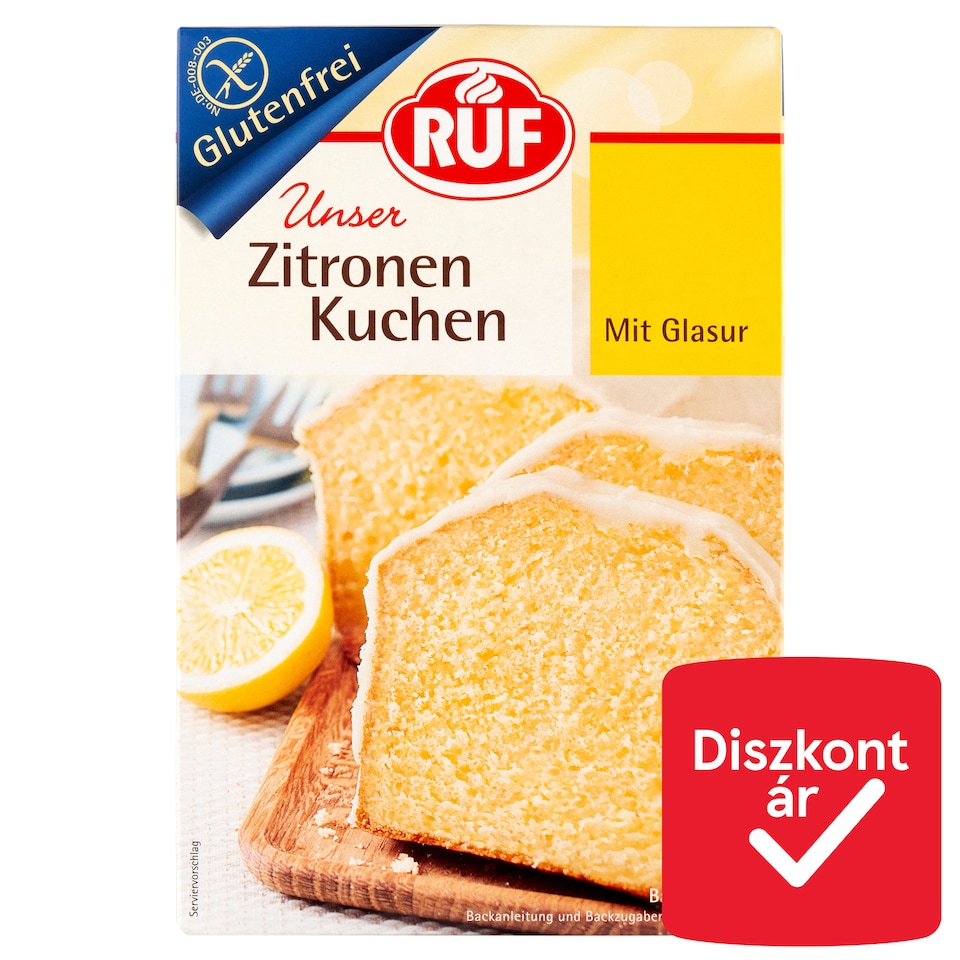 RUF Gluten-Free Lemon Cake Powder 530 g