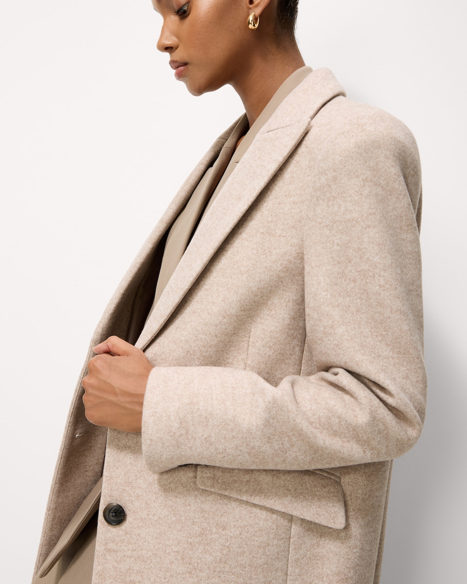 image 1 of F&F Formal Coat in Neutral
