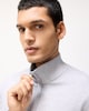 image 2 of F&F Pure Cotton Half Zip Jumper in Grey