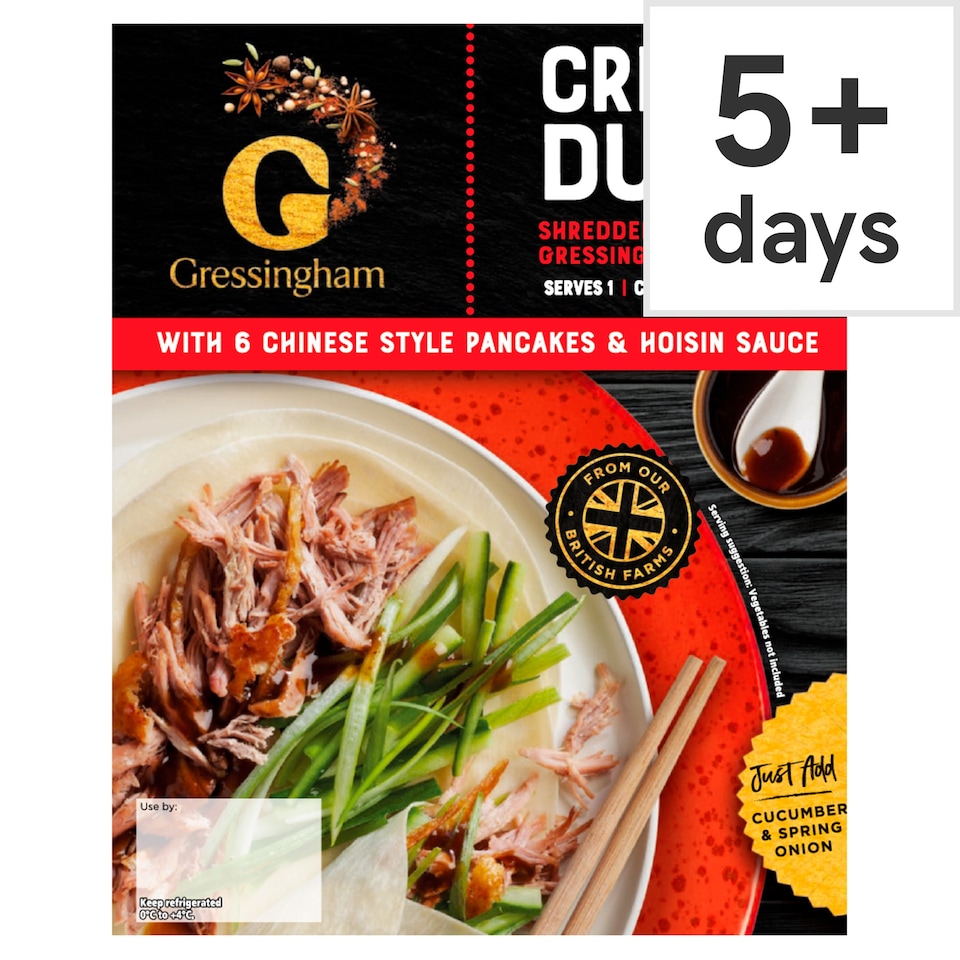 Gressingham Aromatic Shredded Duck 210g