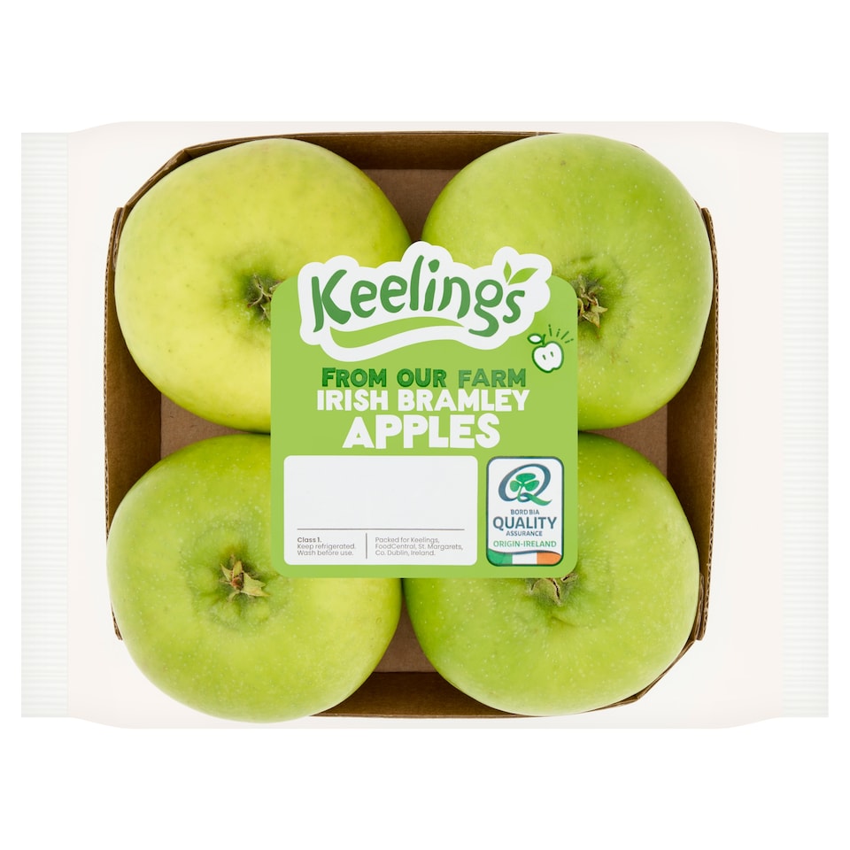 Keelings Irish Bramley Apple 4 Pack