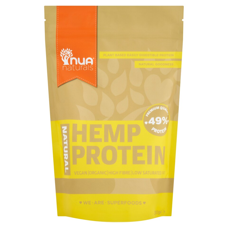 Nua Naturals Organic Hemp Protein Powder 300g