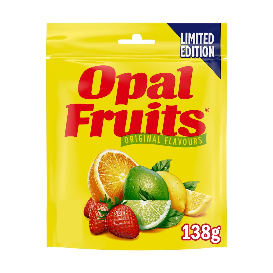 Opal Fruits Original Flavours Limited Edition 138g