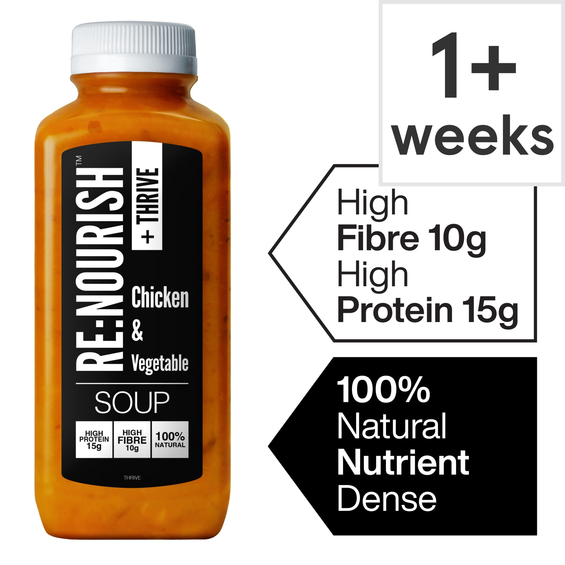 RENOURISH THRIVE Chicken and Vegetable Soup 500g