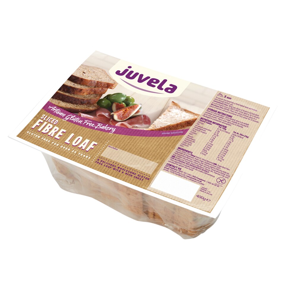 Juvela Fibre Loaf Sliced 400G