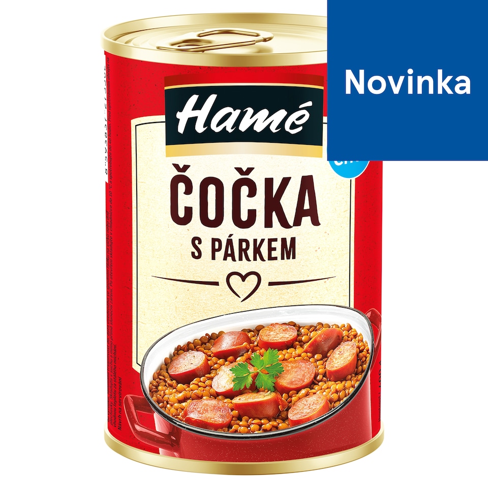 Hamé Šošovica s párkom 400 g