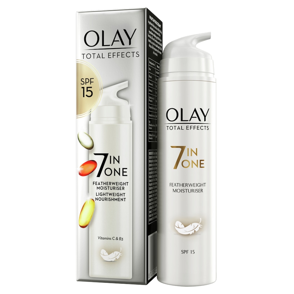 image 1 of Olay Total Feather Weight Moisturiser 50Ml
