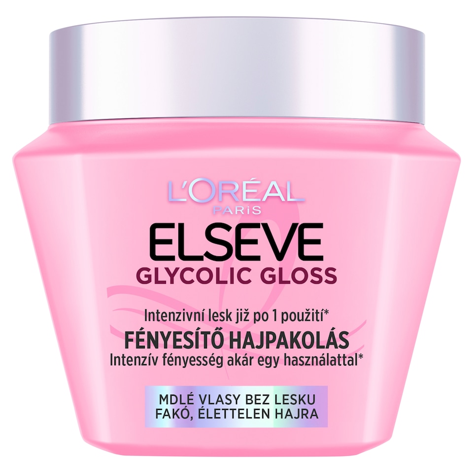 L'Oréal Paris Elseve Glycolic Gloss maska pre žiarivé vlasy 300 ml