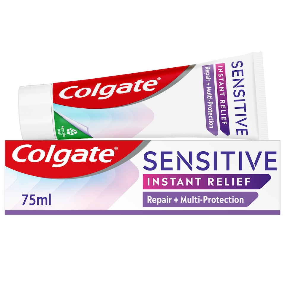 image 1 of Colgate Sensitive Instant Relief Repair + Multi-Protection Toothpaste 75ml