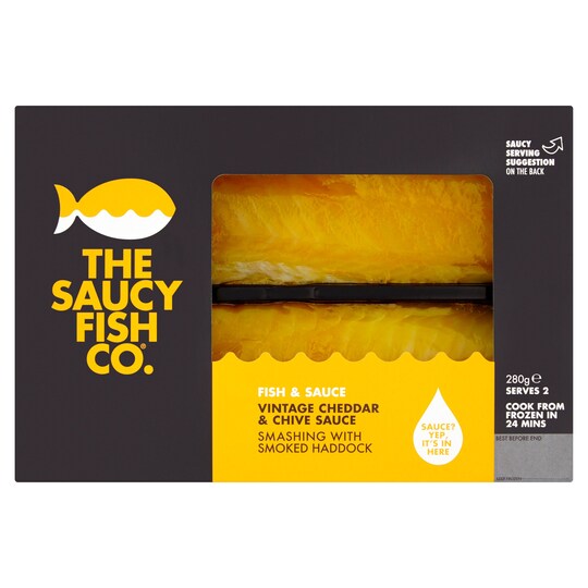 The Saucy Fish Company Smoked Haddock With Melt In The Mid Cheese