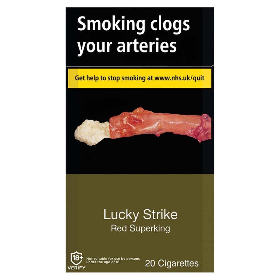 image 1 of Lucky Strike Red Superking 20 Pack